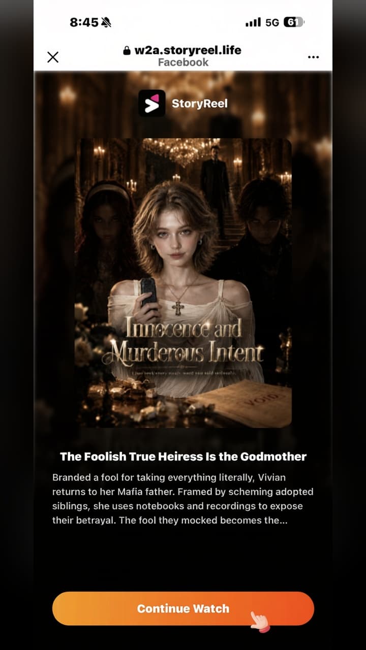 The Foolish True Heiress Is the Godmother