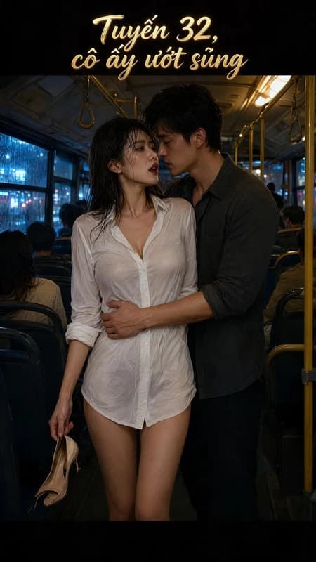 Tuyến 32, cô ấy ướt sũng