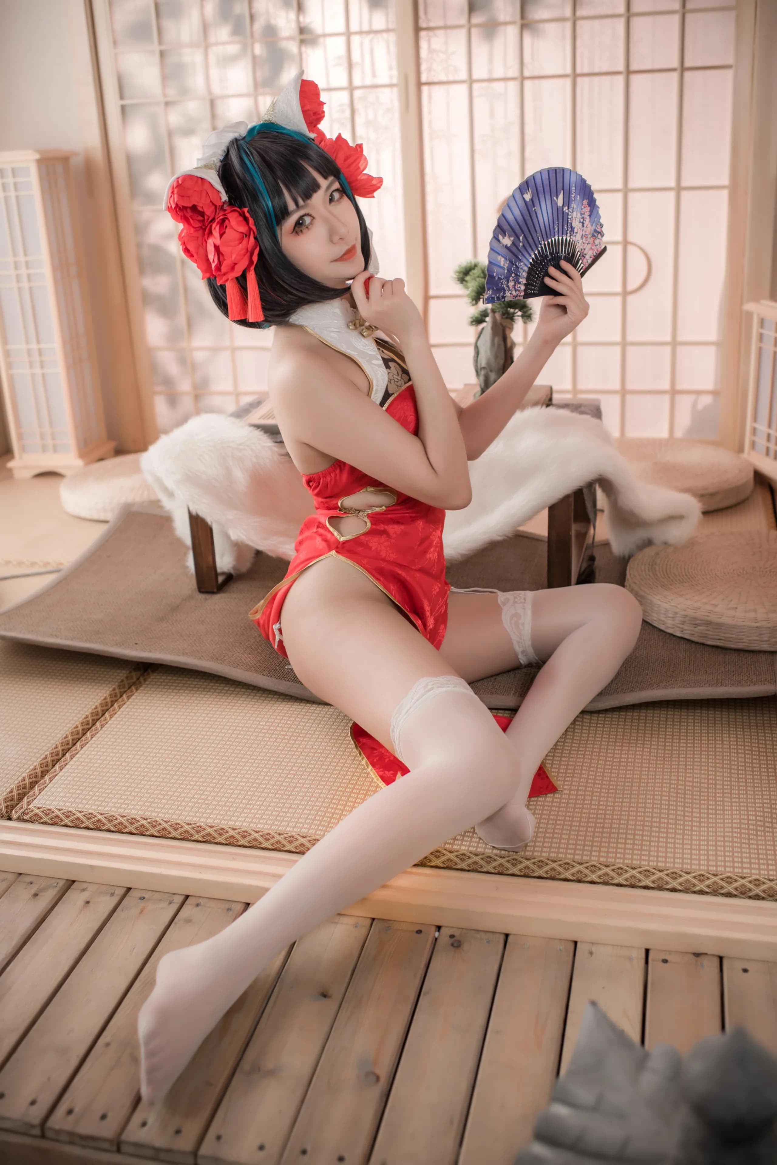 Azur Lane · Cheshire in a Red Qipao · 21