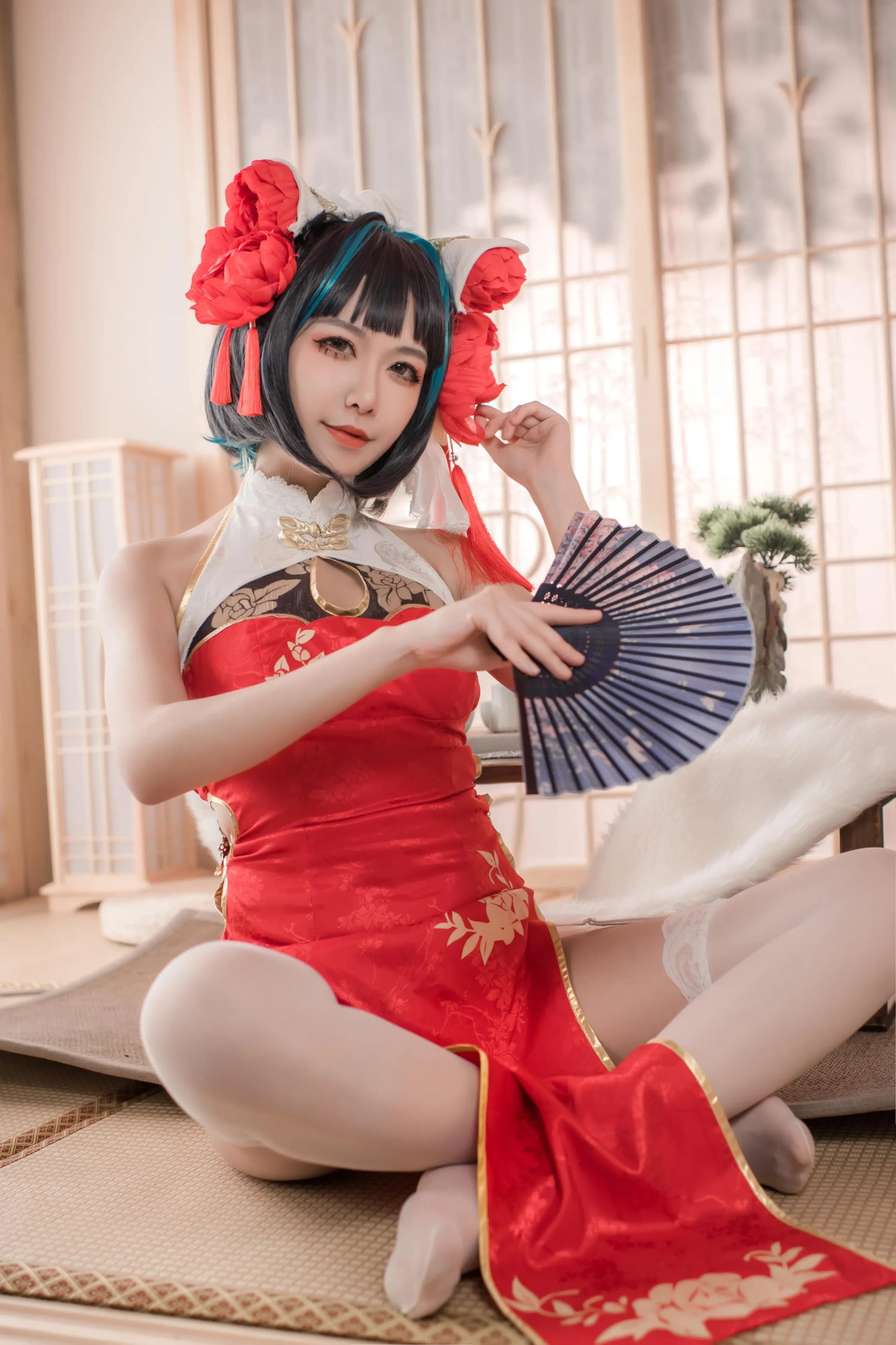 Azur Lane · Cheshire in a Red Qipao · 20