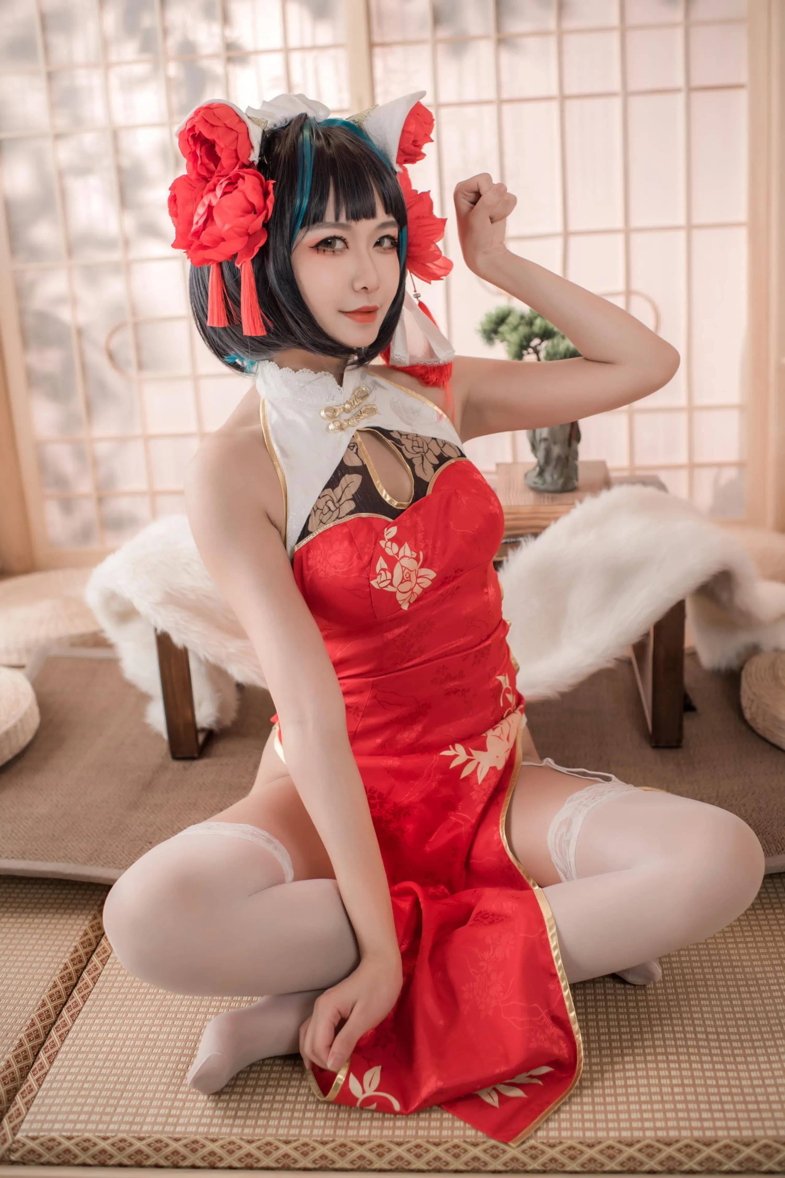 Azur Lane · Cheshire in a Red Qipao · 27