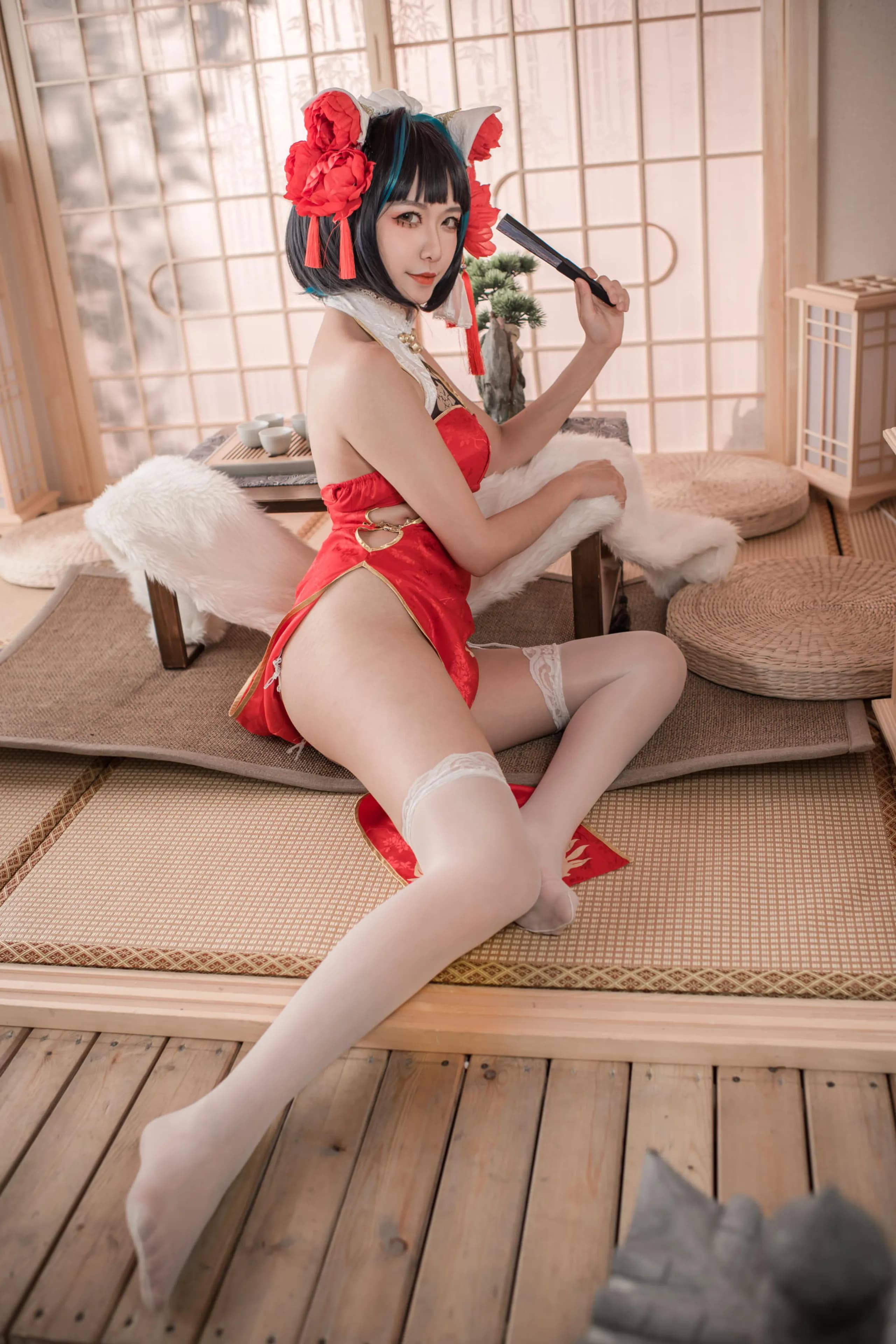 Azur Lane · Cheshire in a Red Qipao · 29